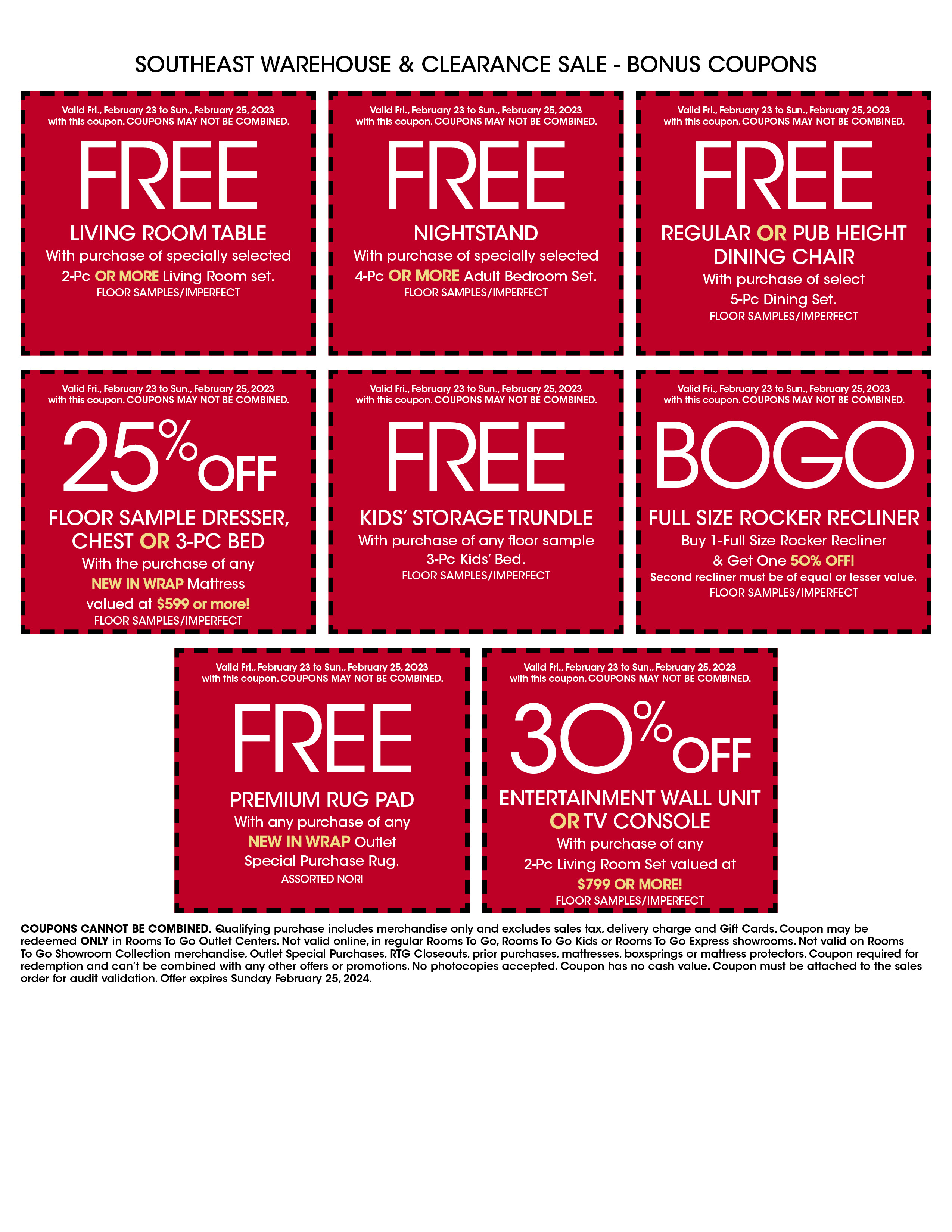 Rooms To Go Outlet Coupons