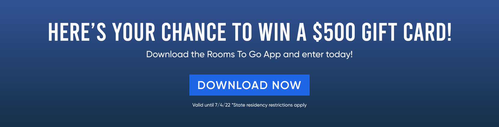 Rooms To Go Banner