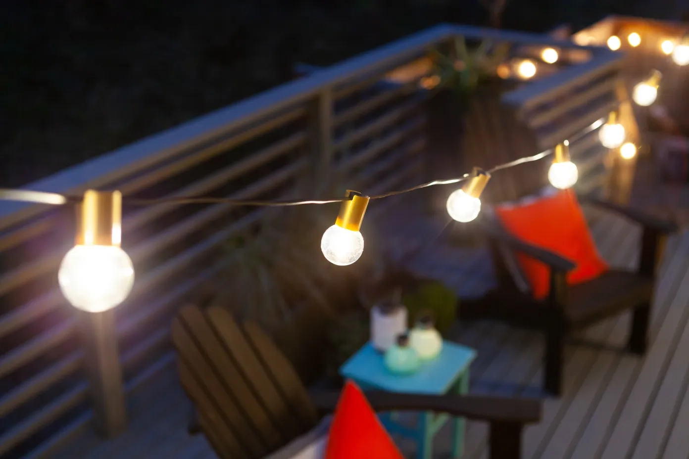 patio string lights