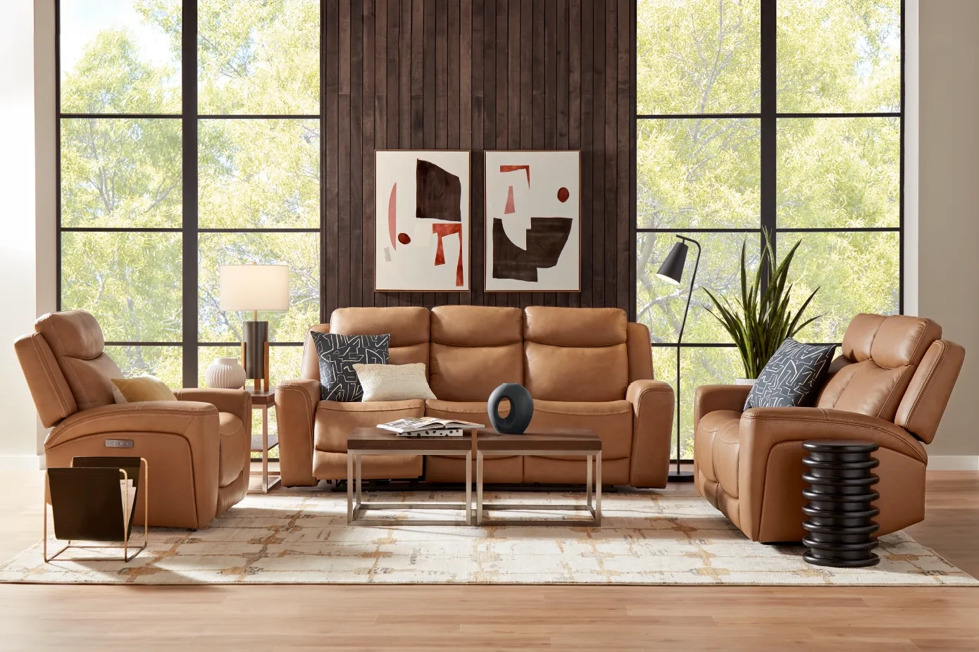 Sitting room set of discount chairs