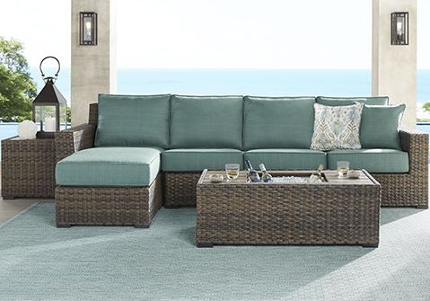 Clearance patio couch hot sale