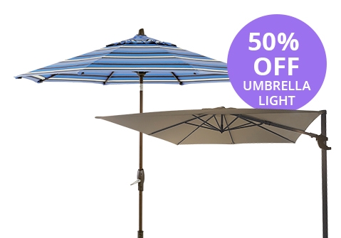 50% OFF Umbrella Light
