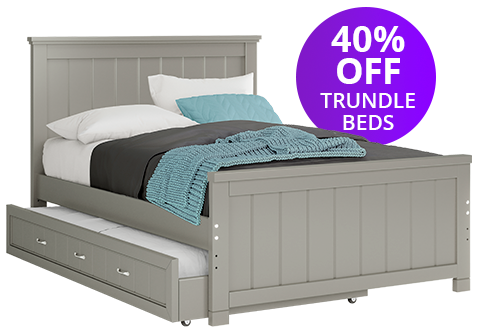 40% Off Trundle Beds
