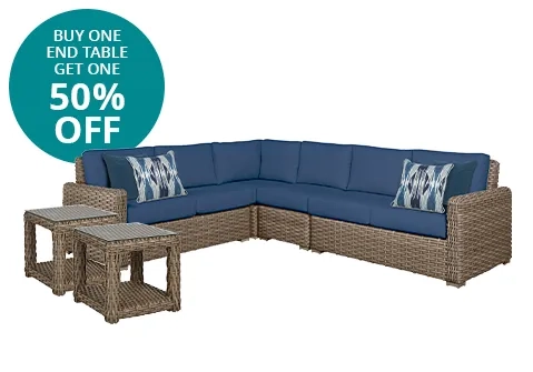 Buy One End Table get one 50% OFF