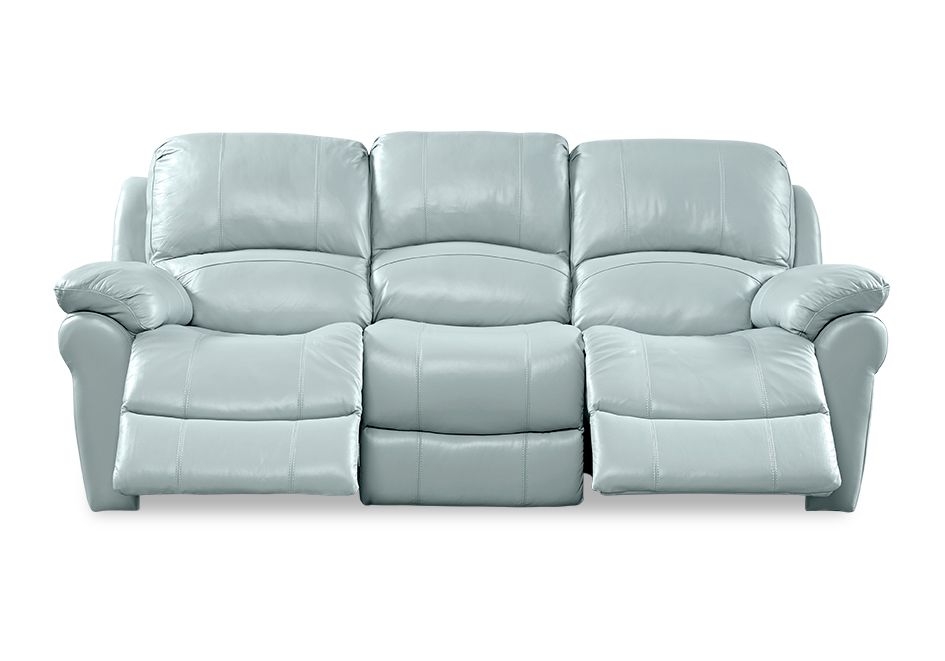 Reclining Sofas Couches, Dual Recliner Leather Sofa