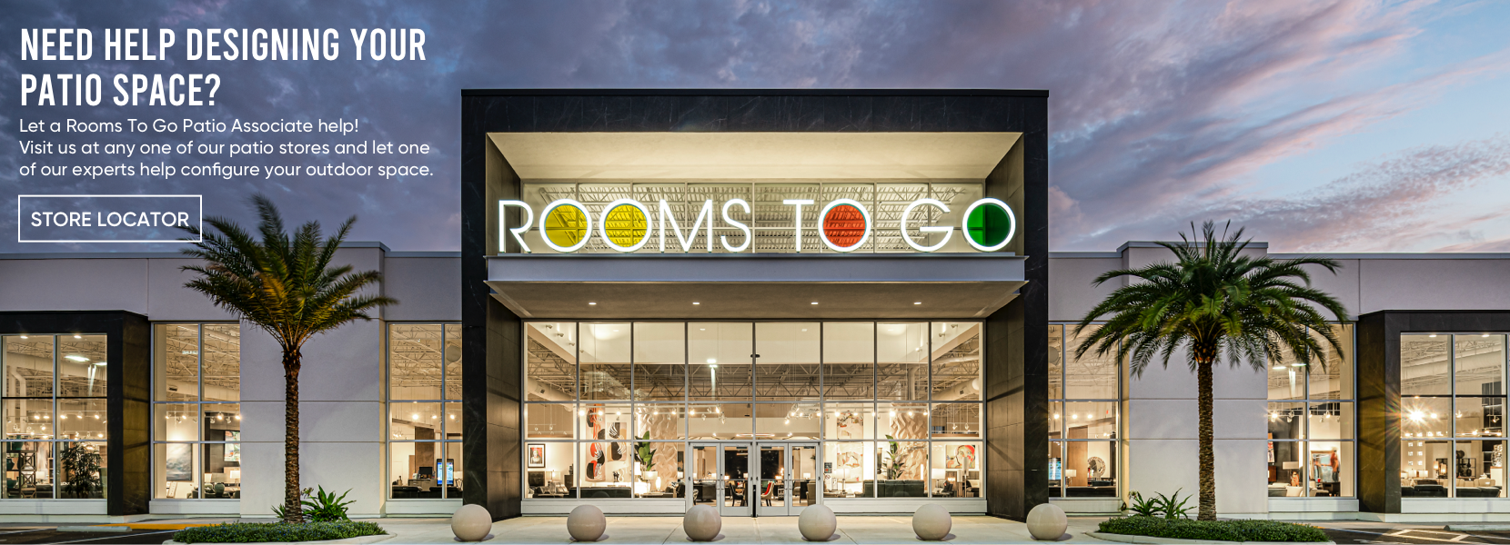 Rooms To Go Banner