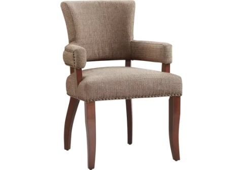 Transitional Dining Arm Chairs