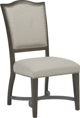 Abbey Court Beige Upholstered Back Side Chair