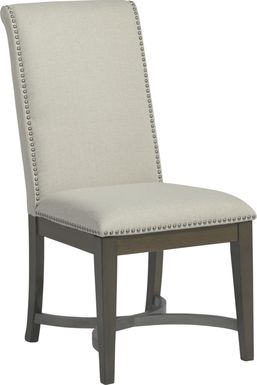Abbey Court Beige Upholstered Side Chair