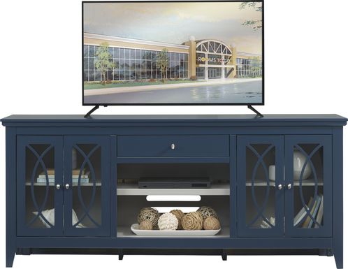 Abbie Navy 80 in. Console