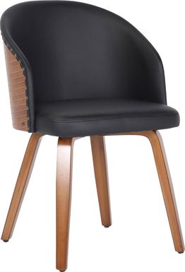 Adela Lane Black Accent Chair