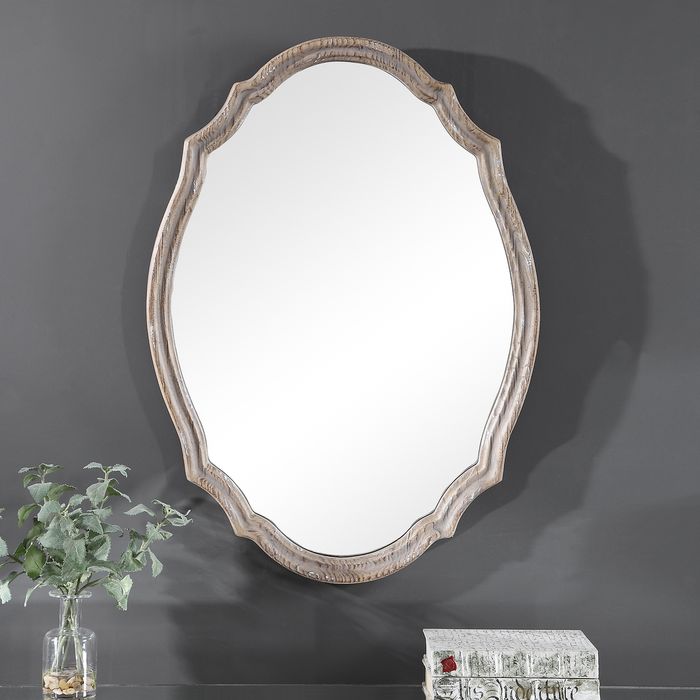 decorative mirror reflecting light
