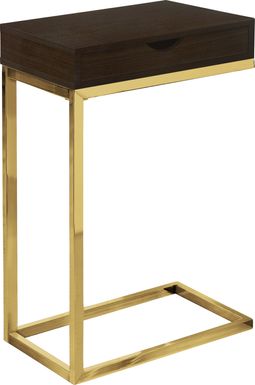 Adlai Gold Accent Table