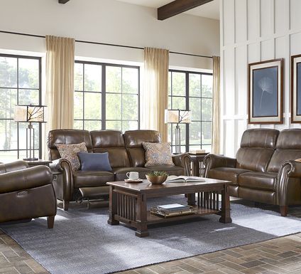 Leather Living Room Furniture Sets