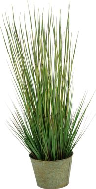 Aelyn Green Onion Grass Large Silk Plant