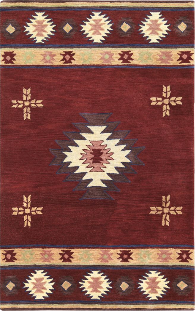 Red Area Rugs, 8×10 Wool Area Rugs