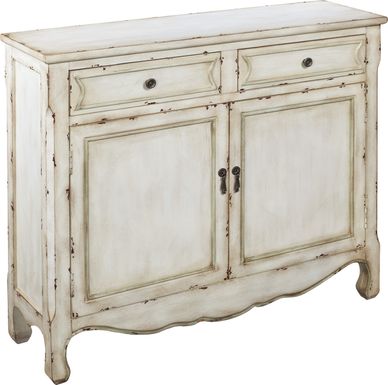 Ailor White Accent Cabinet