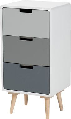 Airenne White Accent Cabinet
