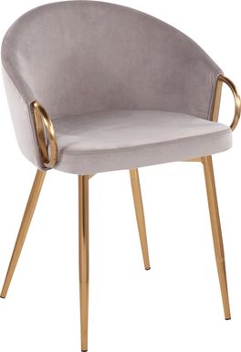Alairen Silver Accent Chair