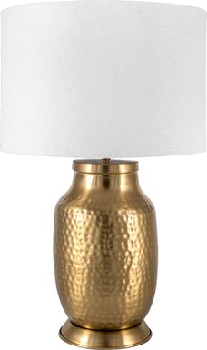 Alderwood Gold Lamp