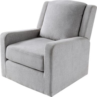 Allister Light Gray Accent Chair