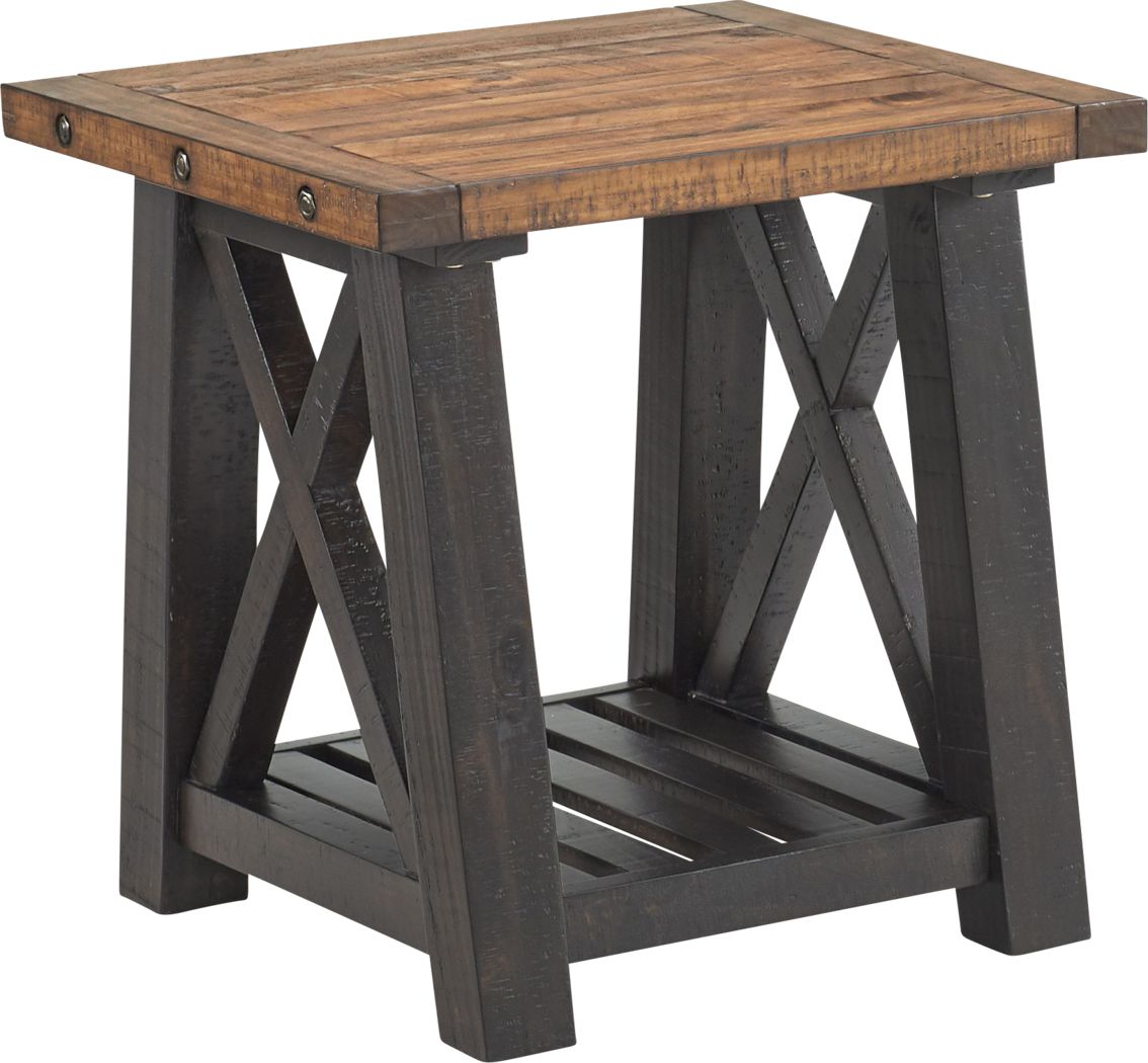 Large End Side Tables For Living Room, Large Square End Table With Storage