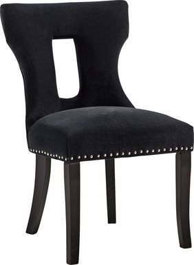 Andalasia Black Side Chair