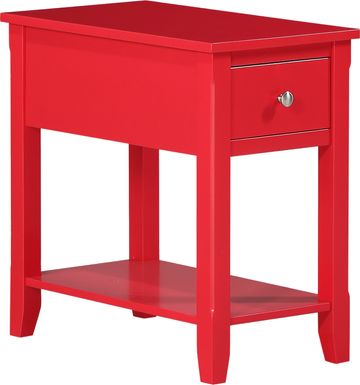 Ardale Red Accent Table