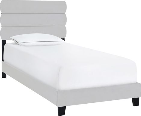 Arkwith Gray Twin Bed