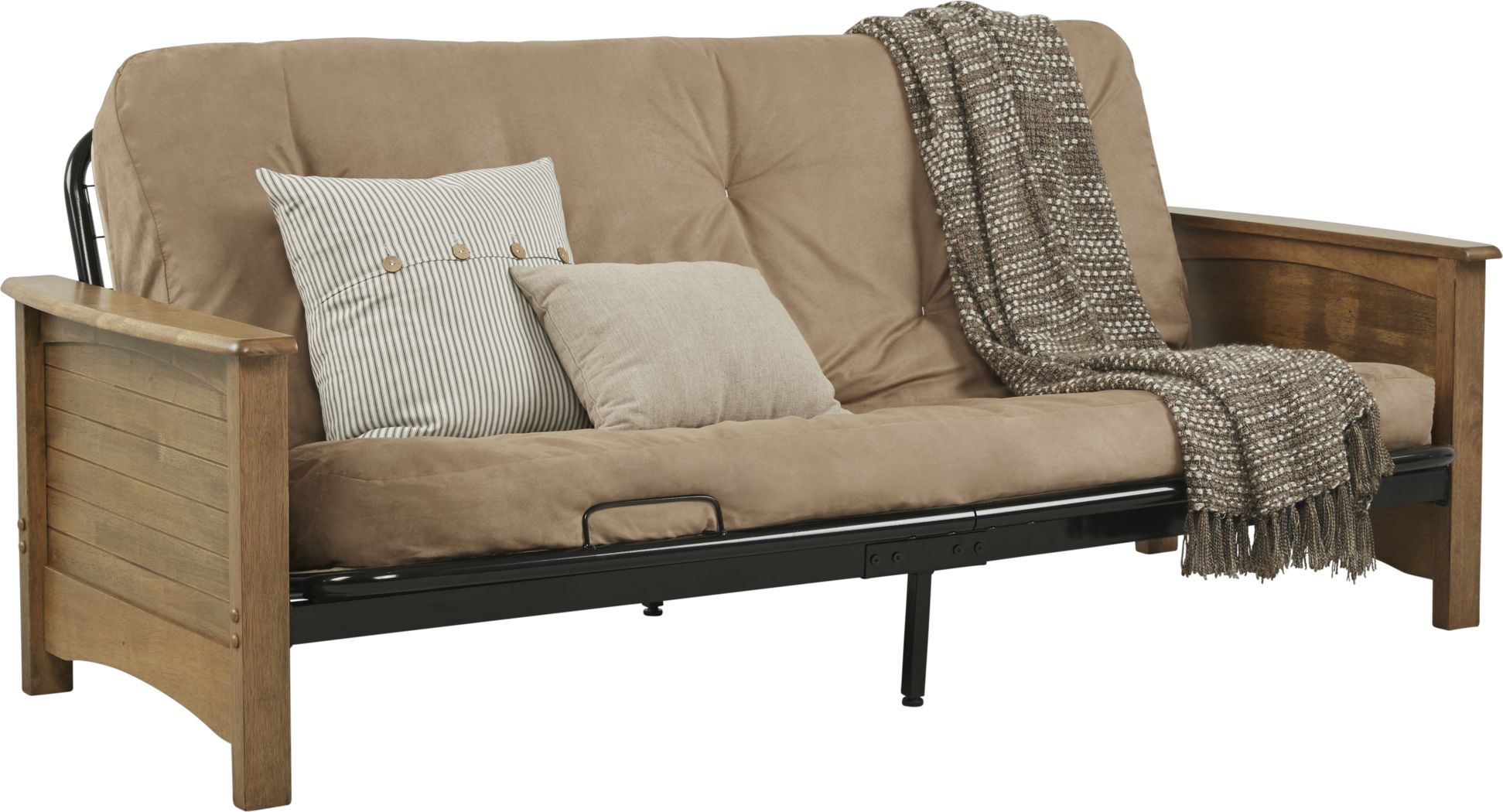 Aubert Brown Futon Rooms To Go