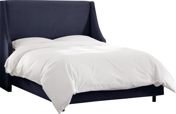 Aviana Navy Queen Bed