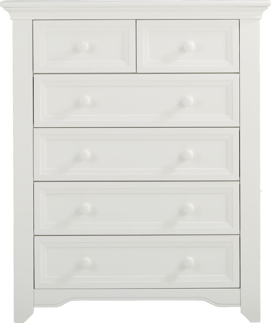 childrens white chest of drawers