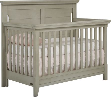 Baby Cache Overland Point Gray Convertible Crib