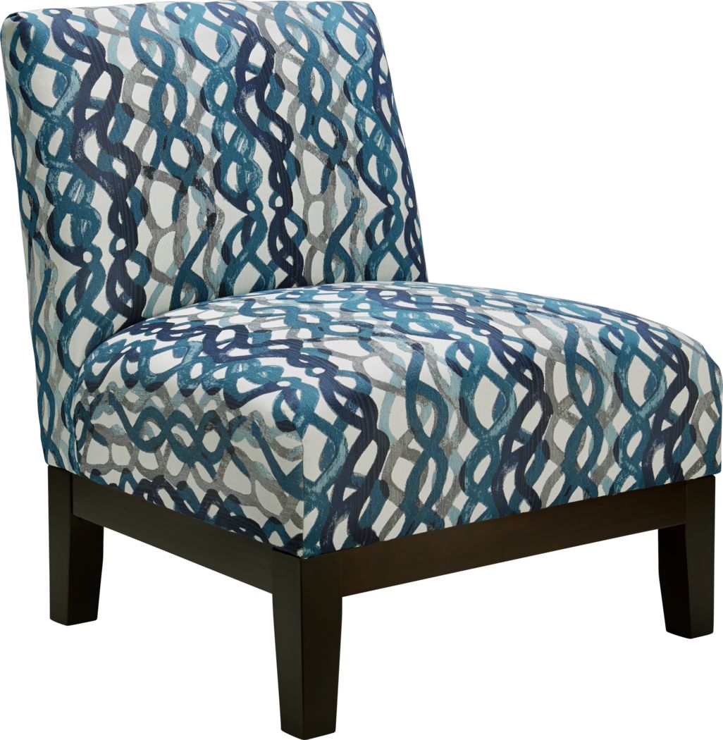 Basque Turquoise Accent Chair - Rooms To Go