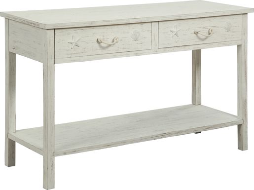 Bay Life White Accent Table