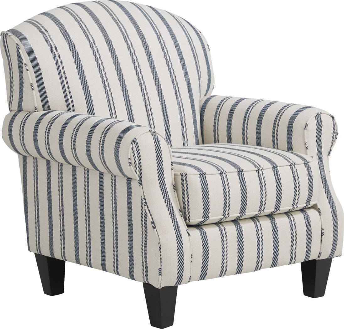 Beachfront Striped Accent Chair Rooms To Go   Beachfront Striped Accent Chair 10541072 Image Item