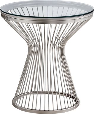 Belclaire Silver Accent Table
