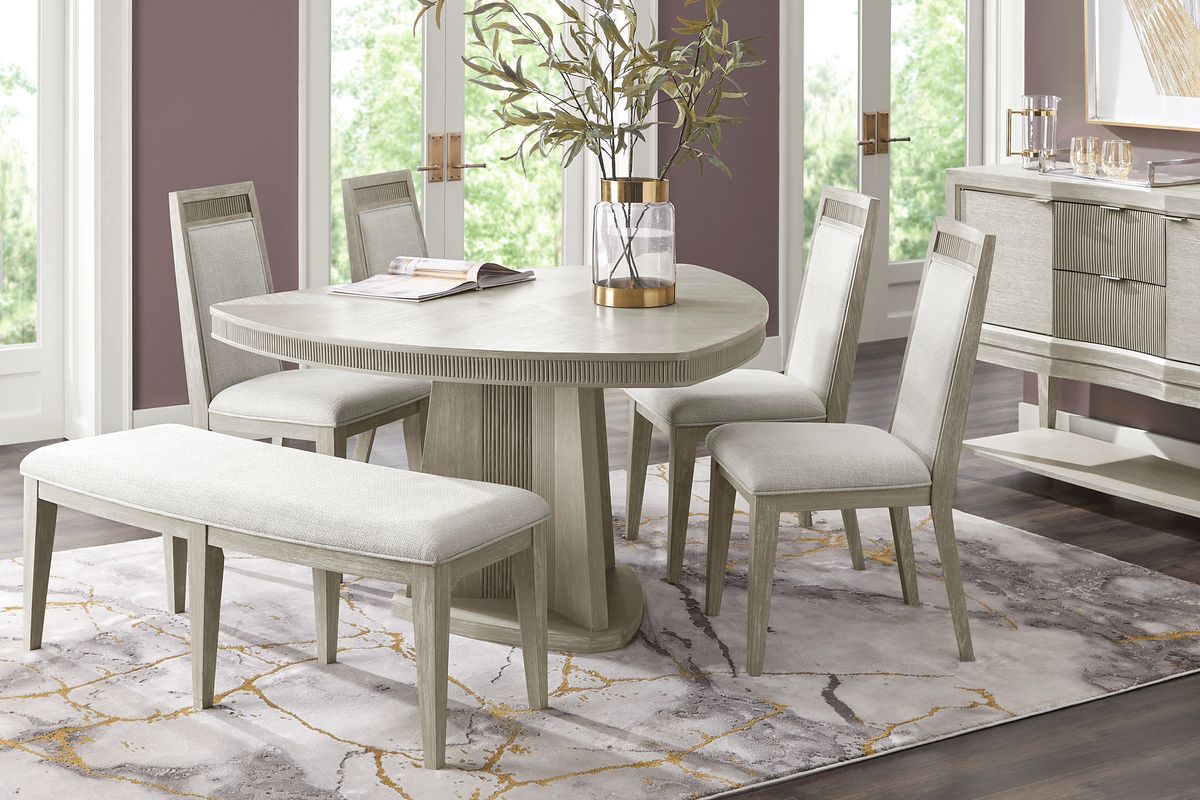 3 piece outlet triangle dining set