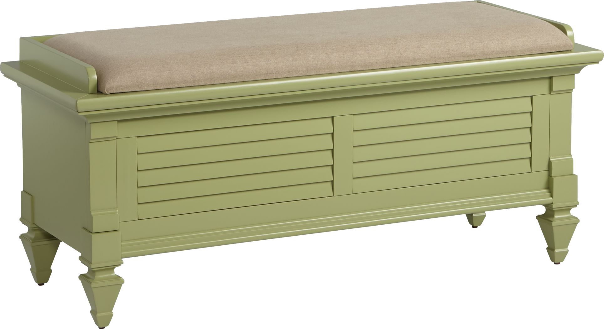 Belmar Green Storage Bench Rooms To Go