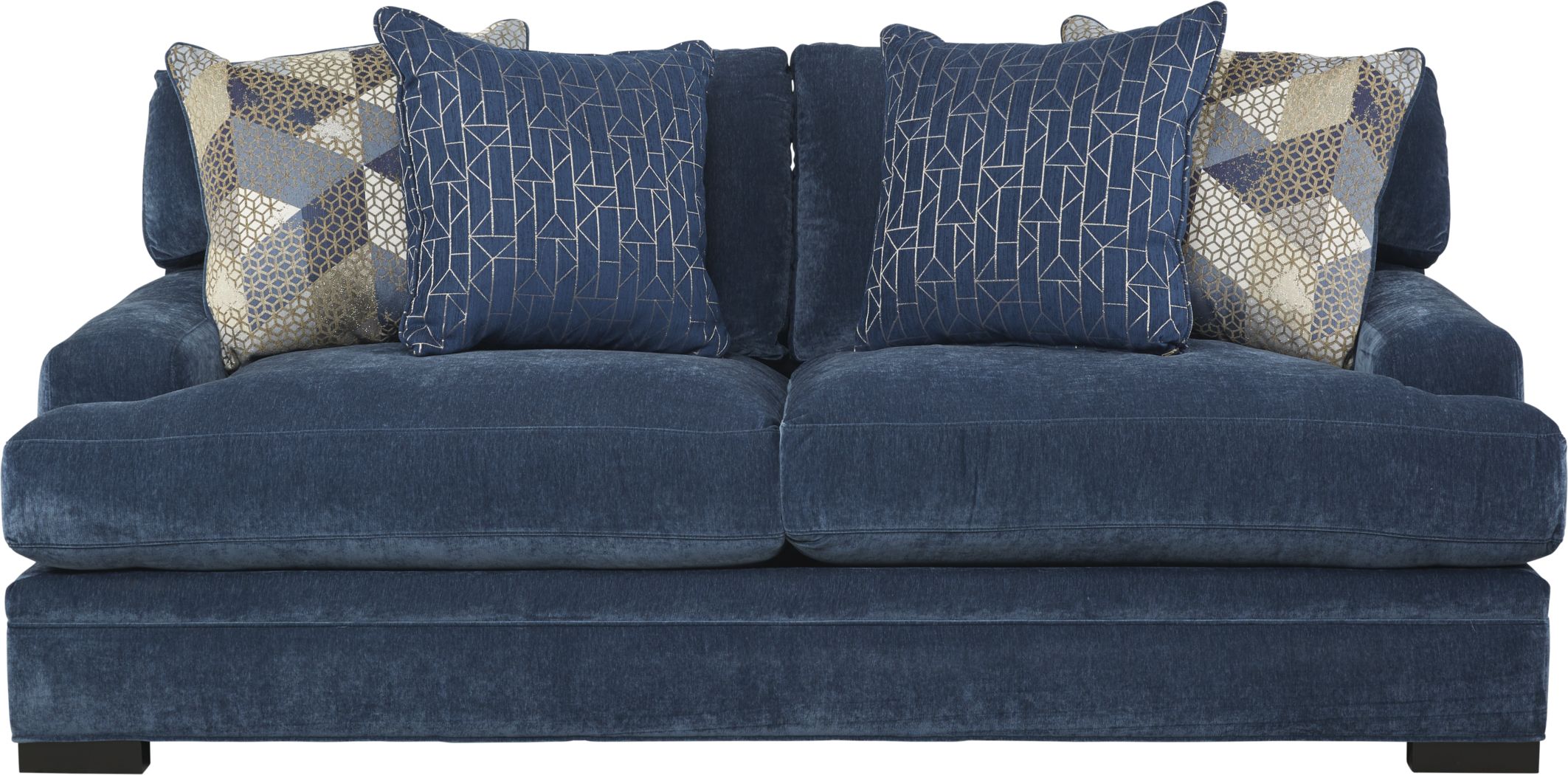 Beverlywood Navy Apartment Sofa - Rooms To Go