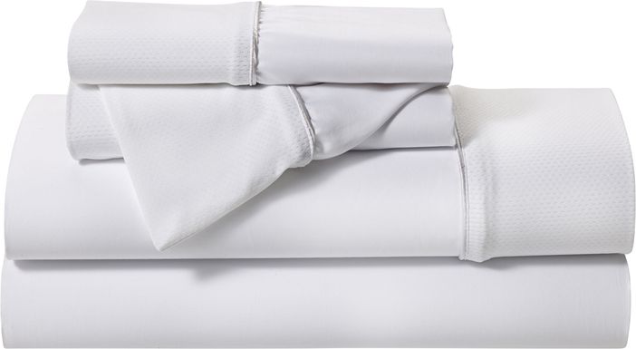 BG Basic White 3 Pc Twin Bed Sheet Set