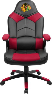 Big Team NHL Chicago Blackhawks Red Oversized Gaming Chair