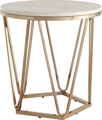 Bisley Gold End Table