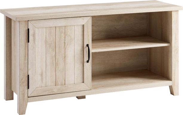 Blazyk White 44 in. Console