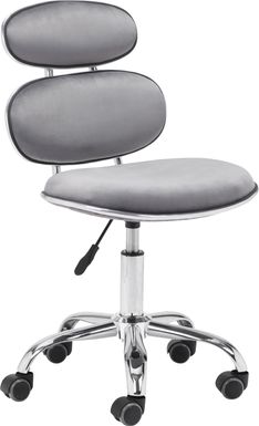 Blossomia Gray Office Chair