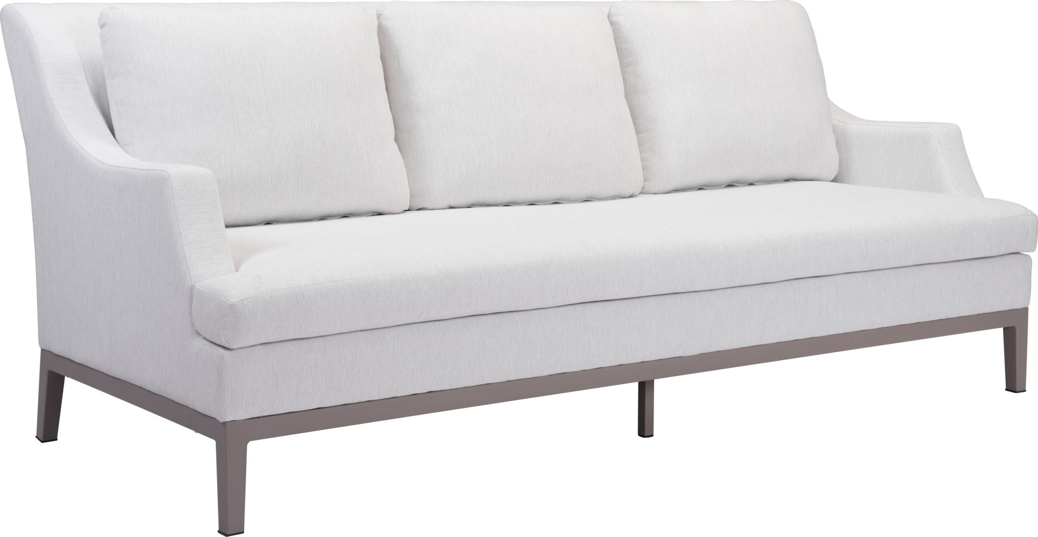 Bodhi Beach White Outdoor Sofa Rooms To Go