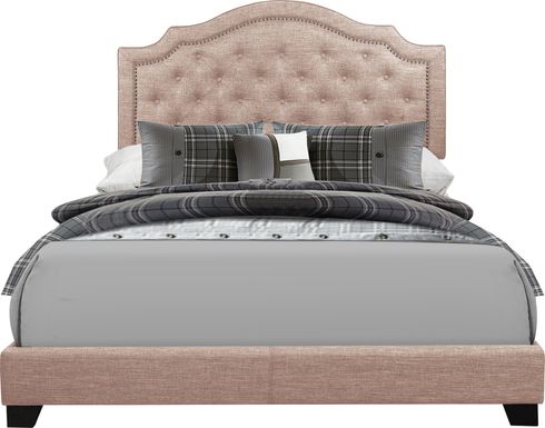 Bowerton Beige Queen Upholstered Bed