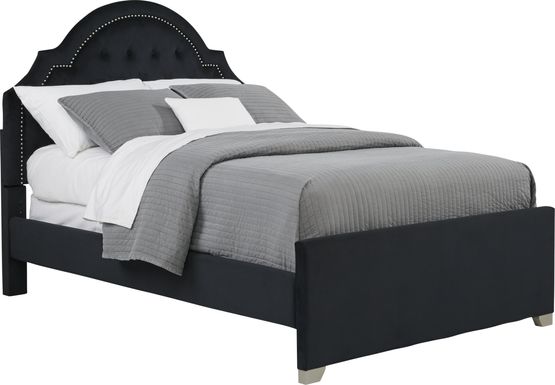 Twin Size Upholstered Tufted Beds For, Black Upholstered Twin Bed