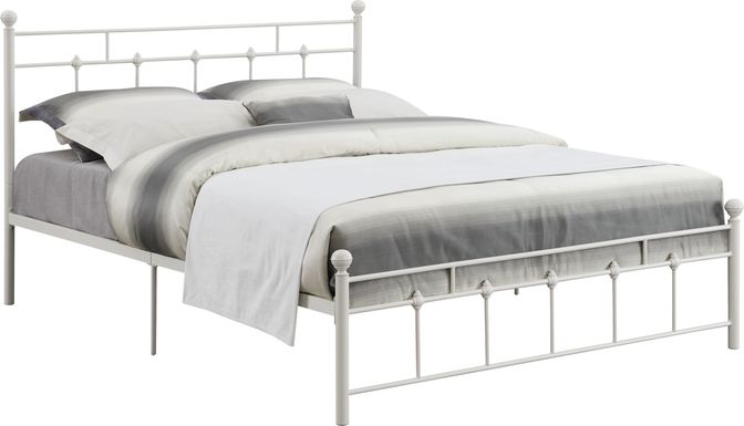 Briarview White King Bed