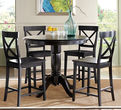 Tall Dining Room Table Sets / High Top Kitchen Table Set Redboth Com Tall Kitchen Table Tall Dining Room Table Dining Room Sets / Table measurement is 44w x 44l x 30h and the chairs are 17.25w x 21.75d x 38.5h.